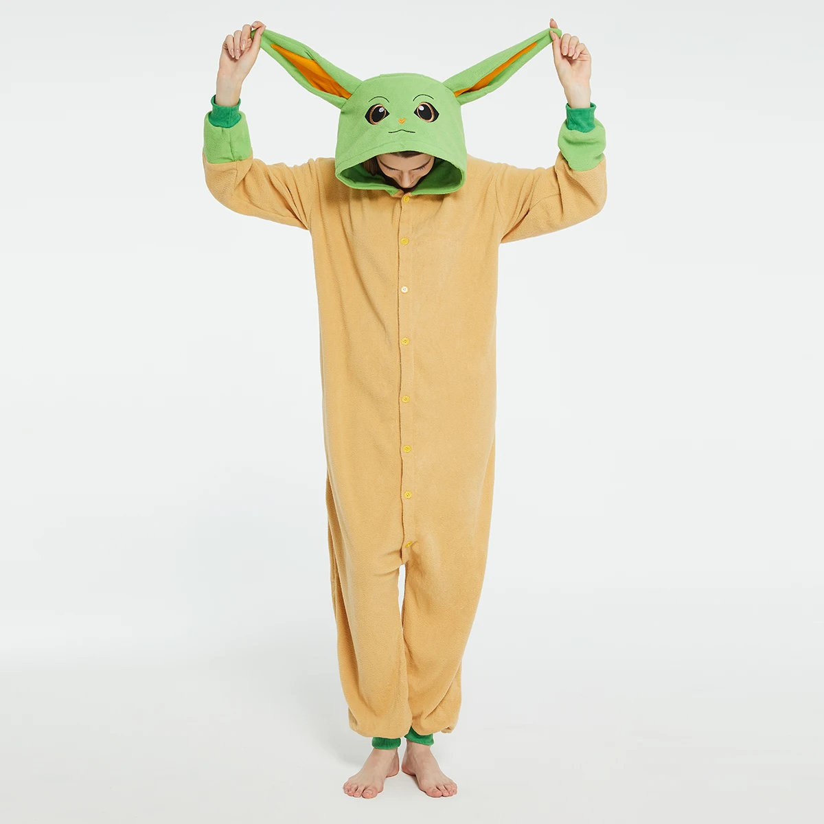 Baby Yoda Products - Adults Yoda Baby Grogu Onesies Halloween