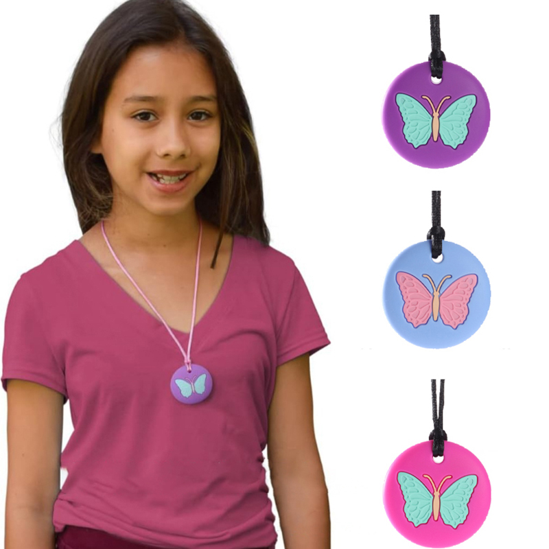 Chewy Necklace Butterfly Shape - огляд і ціна Baby Teethers