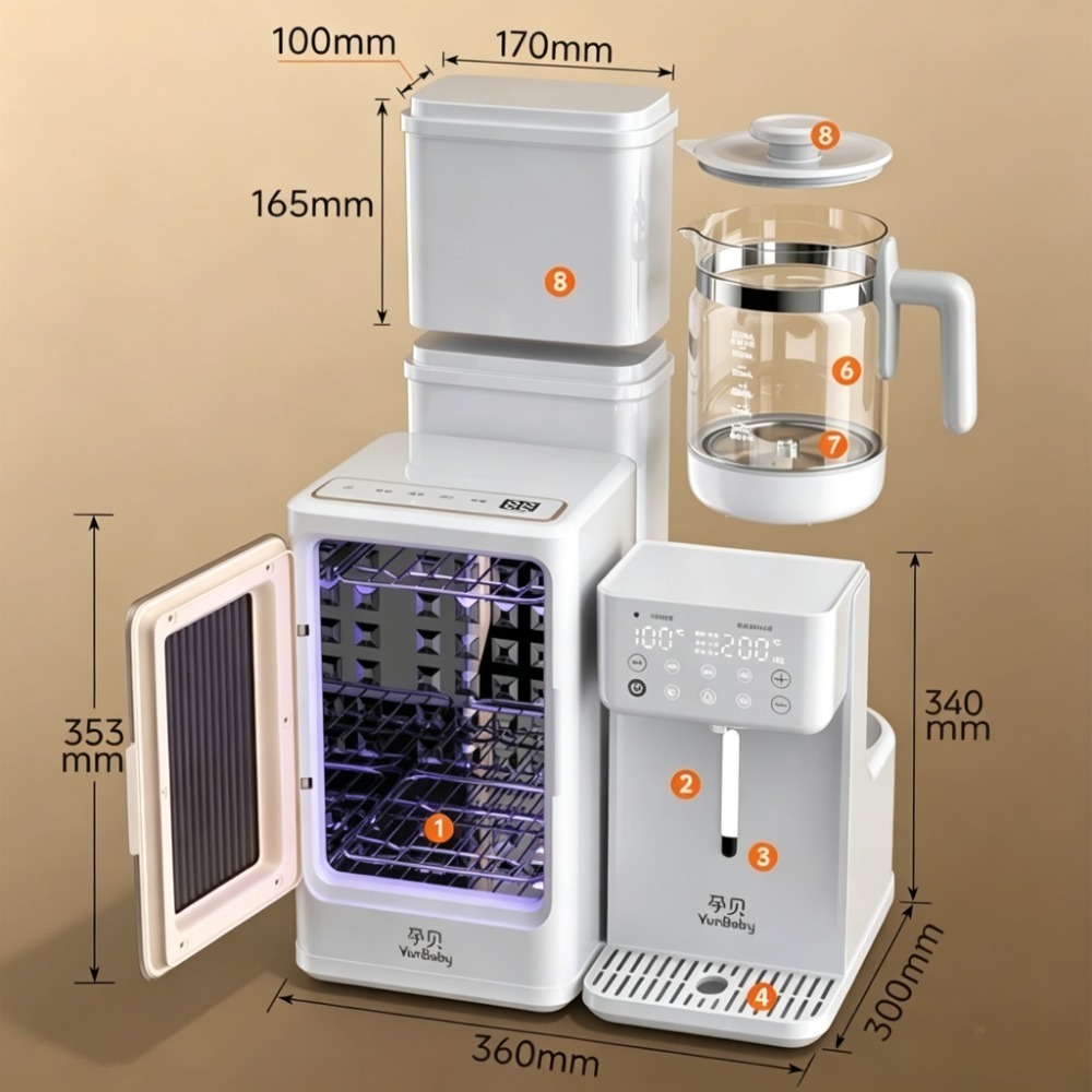 Bottle Sterilizer Baby Milk Sh - огляд і ціна Baby Bottle Sterilizer