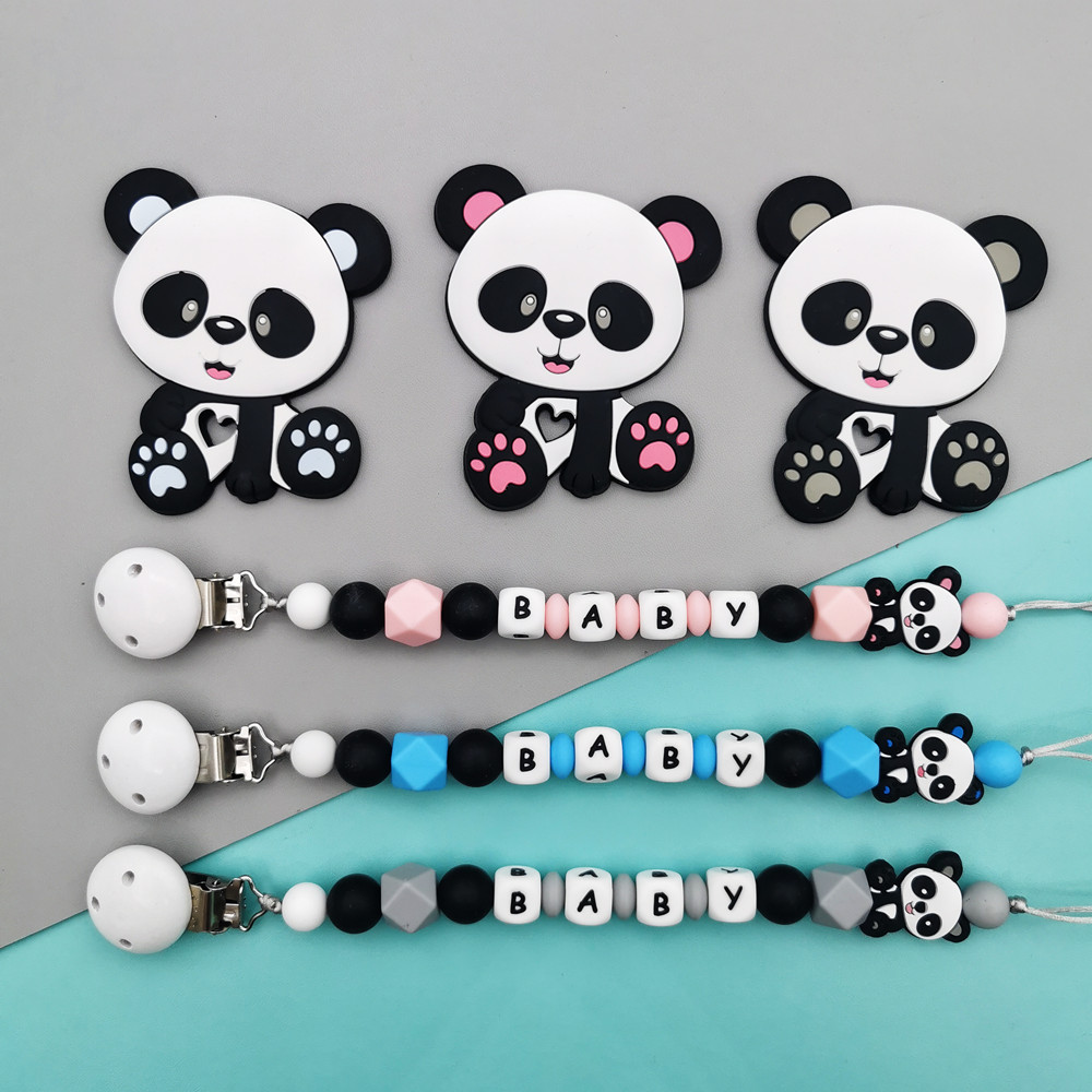 Panda Customized English Silic - огляд і ціна Baby Teethers