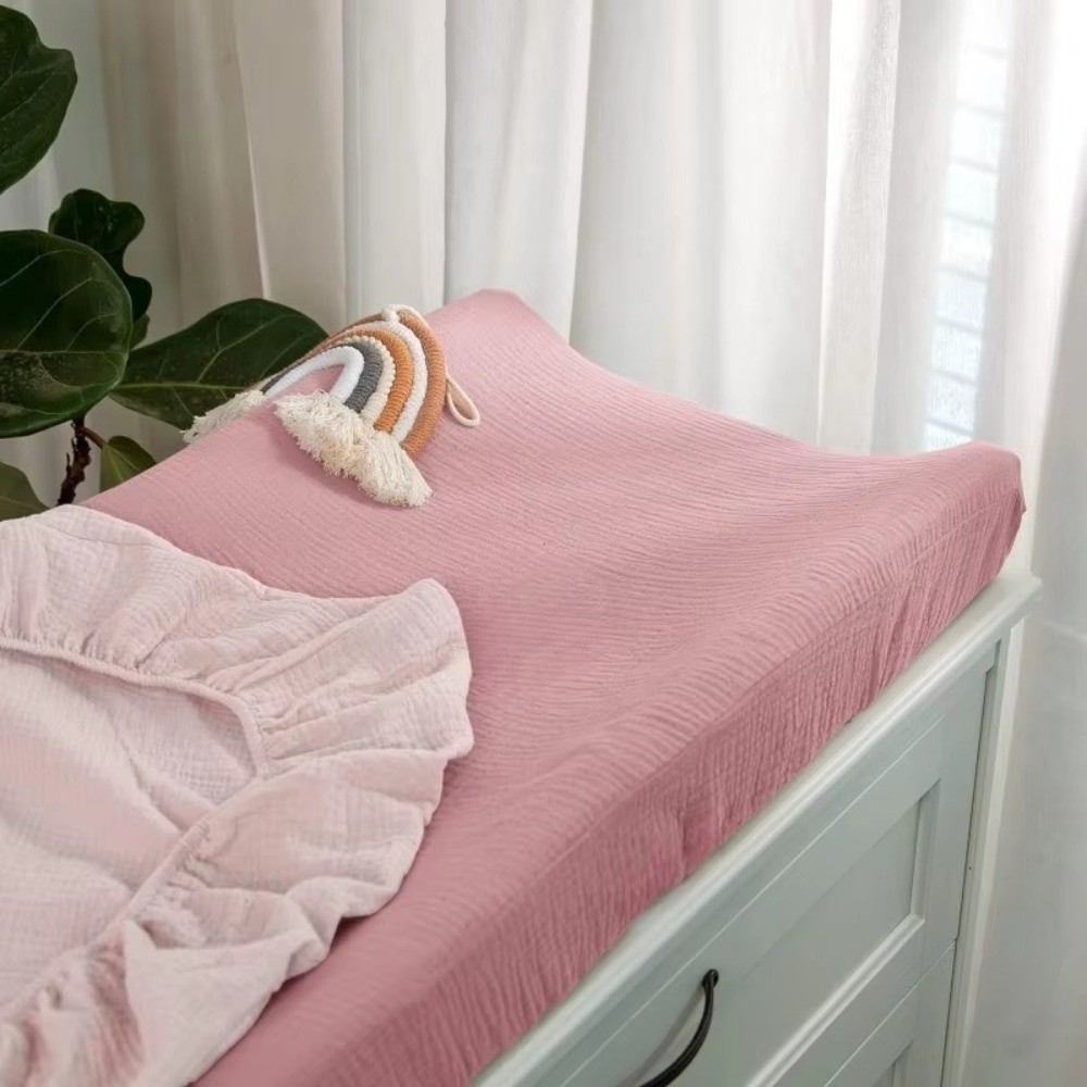 2PCS Breathable Cotton Diaper  - огляд і ціна Diaper Changing Mat