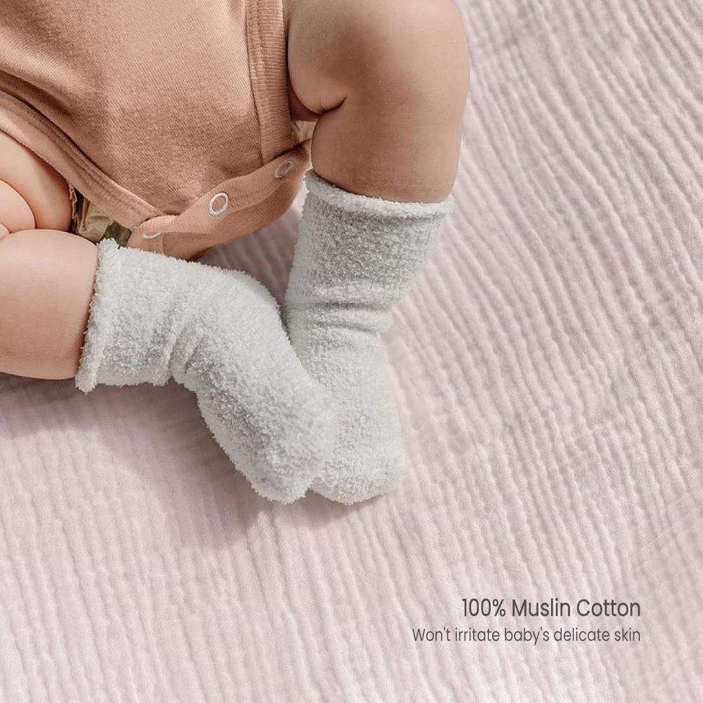2PCS Breathable Cotton Diaper  - огляд і ціна Diaper Changing Mat