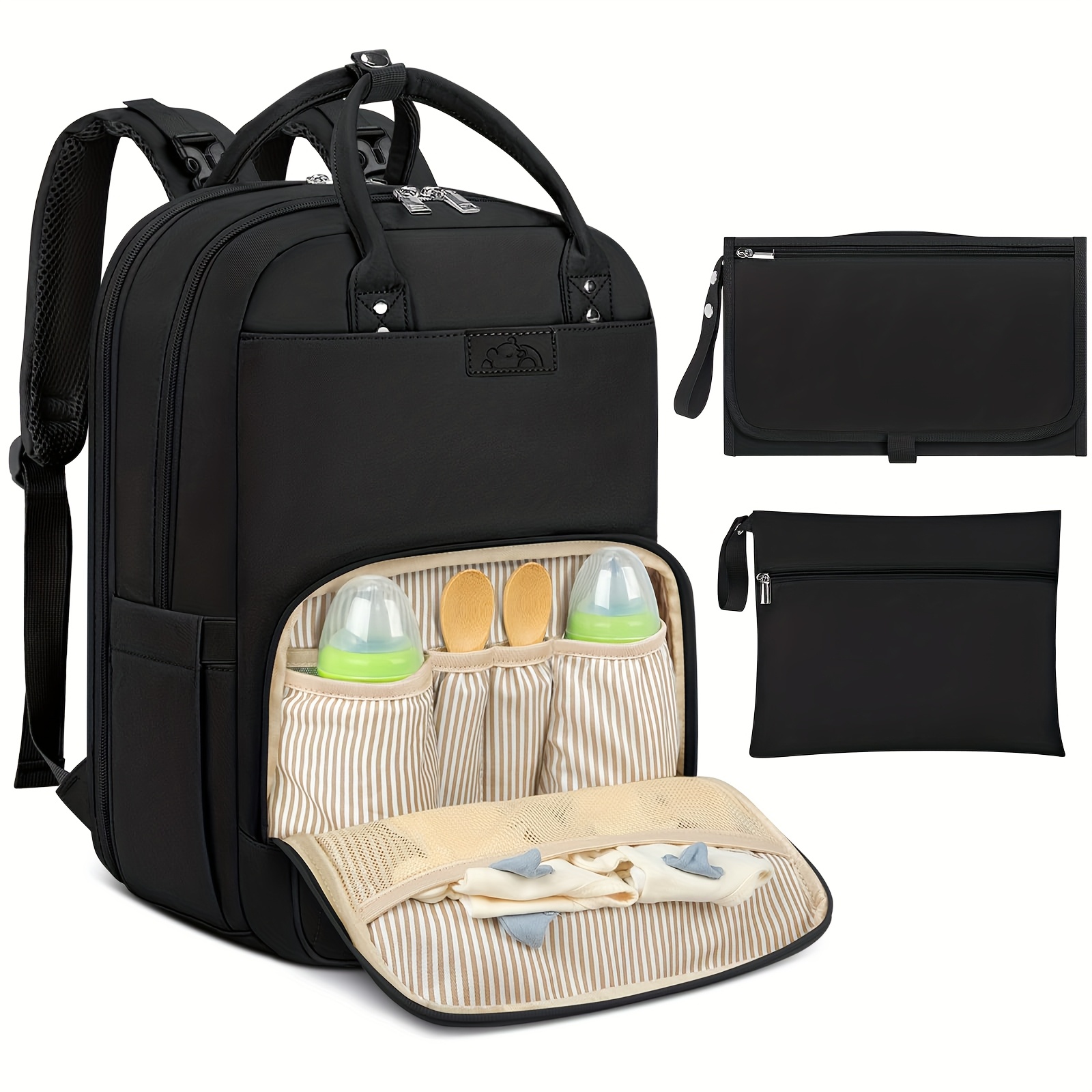 NEWHEY Changing Bag Backpack w - огляд і ціна Diaper Changing Mat