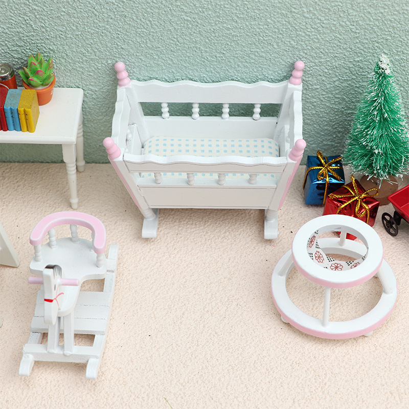 3pcs/set 1/12 Scale Mini Woode - огляд і ціна Baby Products In