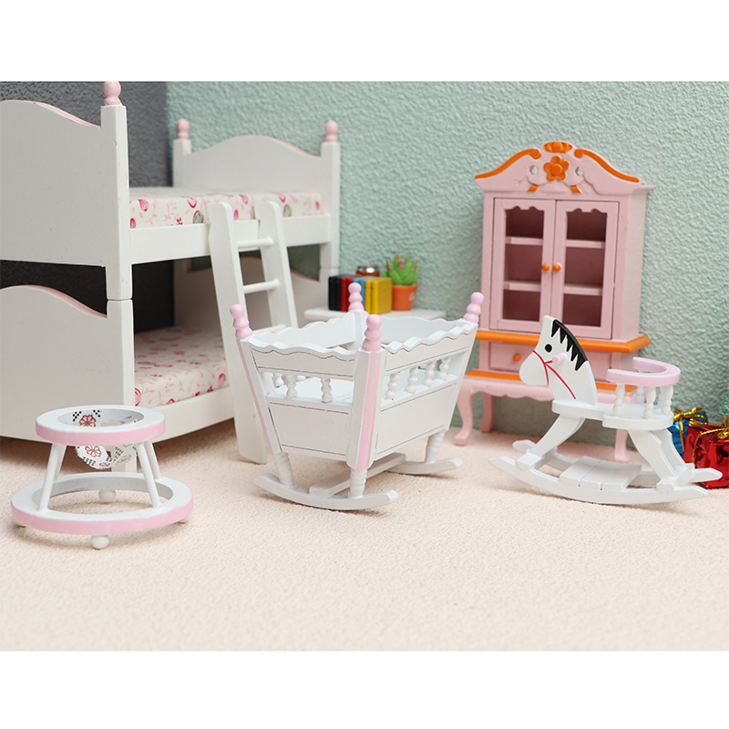 3pcs/set 1/12 Scale Mini Woode - огляд і ціна Baby Products In