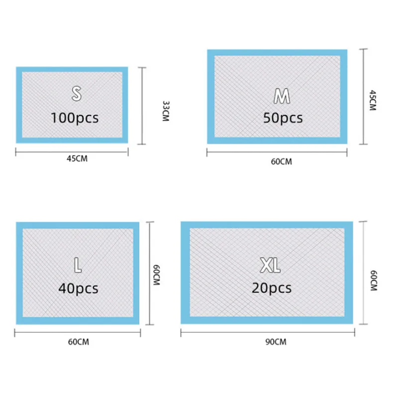 100/50/40/25PCS High Absorbent - огляд і ціна Diaper Changing Mat