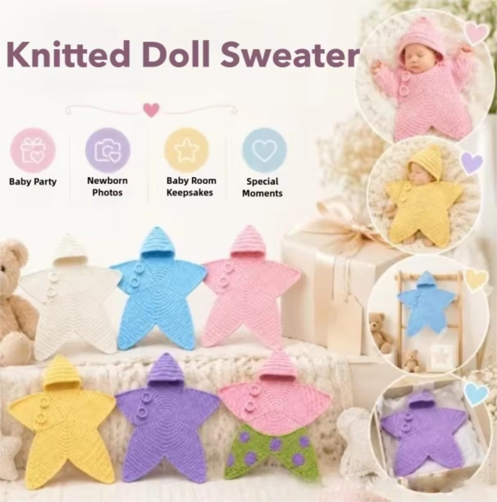 Baby Swaddle Blanket Knitted S - огляд і ціна Baby Sleep Sack